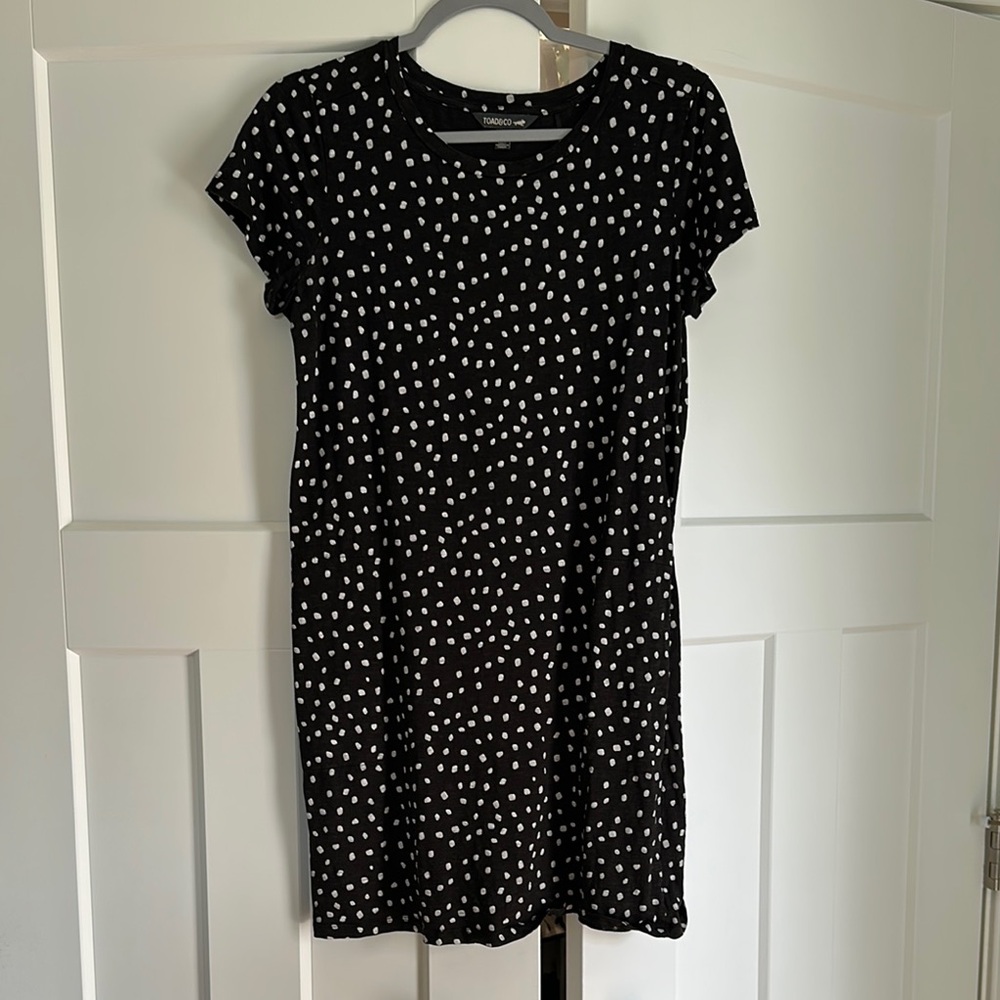 Black and White Polka Dot Dress